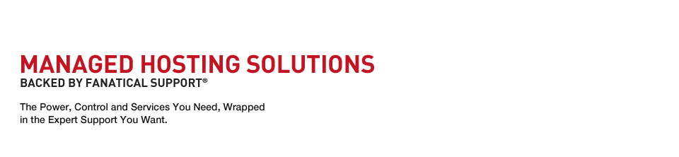 Managed Hosting Services