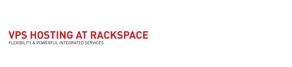 VPS hosting at Rackspace