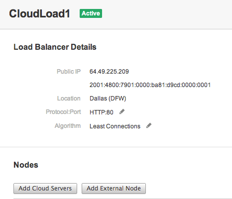 Configure Load Balancers