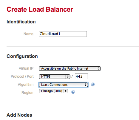 Create a Load Balancer
