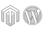 Hassle-free integration with Magento and WordPress