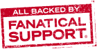 Backed by Fanatical Support
