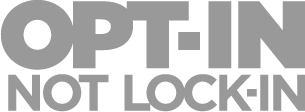 Opt-in, not lock-in.